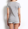 Γυναικείο T-shirt Γκρί " I left my heart...." T-WALL