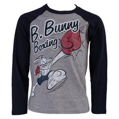 Παιδική μπλούζα μακρύ μανίκι "Bugs Bunny" Γκρι Looney Tunes