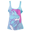 Γυναικείο T-shirt "Dwarf" Θαλασσί Disney