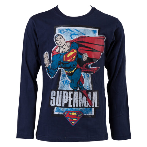 Παιδική μπλούζα μακρύ μανίκι "Superman" Marvel