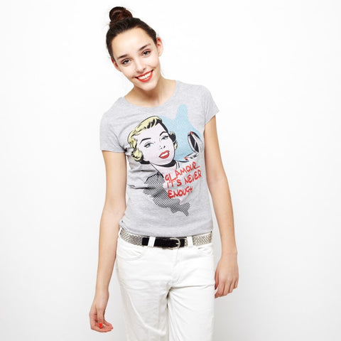 Γυναικείο T-shirt ''Glamour'' Pop Woman