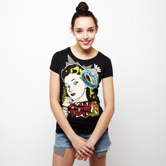 Γυναικείο T-shirt ''Pow'' Pop Woman