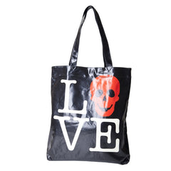 Γυναικεία shopping bag I LOVE Με Νεκροκεφαλή