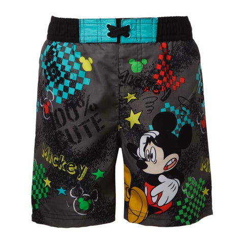 Παιδικό Μαγιό Ανθρακί για αγόρια ''Micky'' Disney