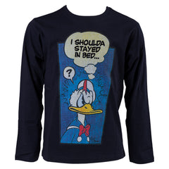 Παιδική μπλούζα μακρύ μανίκι Σκούρο Μπλε "Donald Duck" Disney
