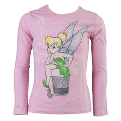 Παιδική μπλούζα μακρύ μανίκι Tinkerbell Ροζ