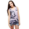Γυναικείο Αμάνικο Top "Marilyn" Μώβ Desire44