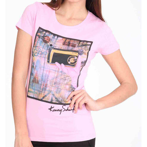 Γυναικείο T-shirt ''Radio'' Keny Scharf