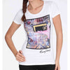 Γυναικείο T-shirt ''Radio'' Λευκό Kenny Scharf