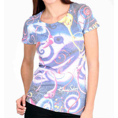 Γυναικείο T-shirt Μπλε Keny Scharf