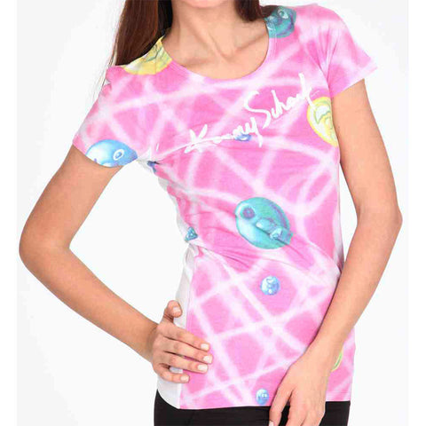Γυναικείο T-shirt ροζ Keny Scharf