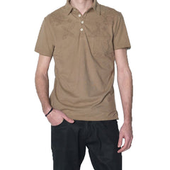 Ανδρικό Polo  ''Tribal Flowers'' Last Wild Angel