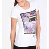 Γυναικείο T-shirt ''Radio'' Λευκό Kenny Scharf